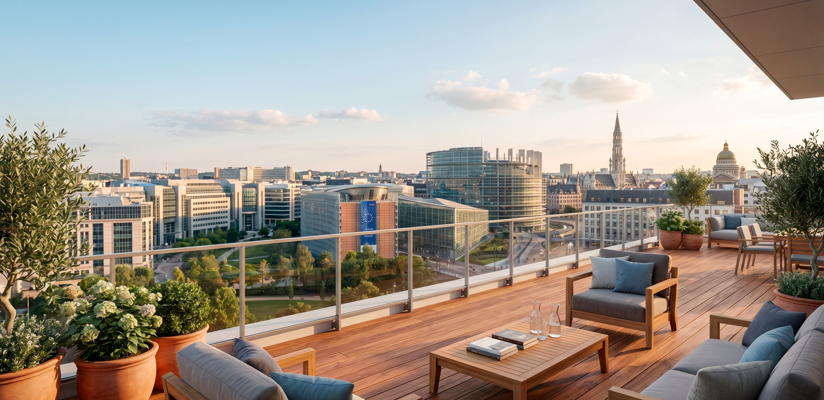 Pose de menuiseries extérieures et terrasse bois – Luc SRL, menuisier à Bruxelles et en Wallonie